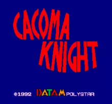 Image n° 7 - screenshots  : Cacoma Knight